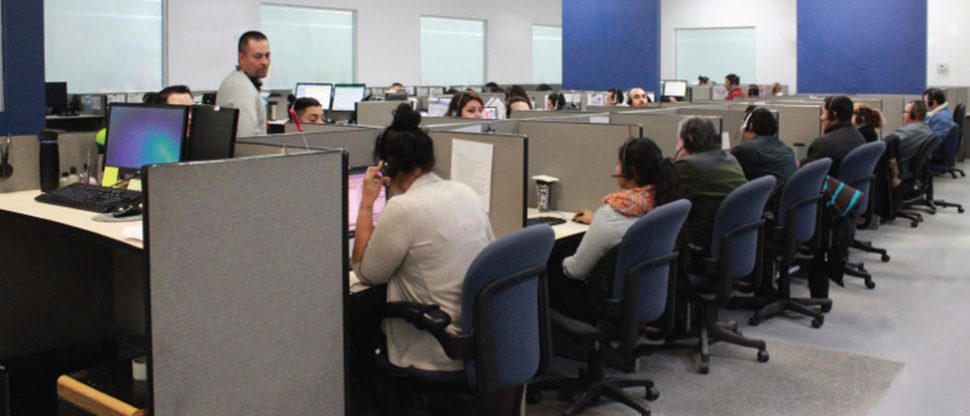 Captura de pandillero que trabajaba en un call center