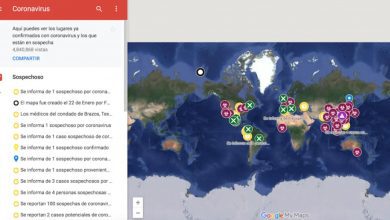 Google diseñó mapa interactivo inteligente sobre el coronavirus