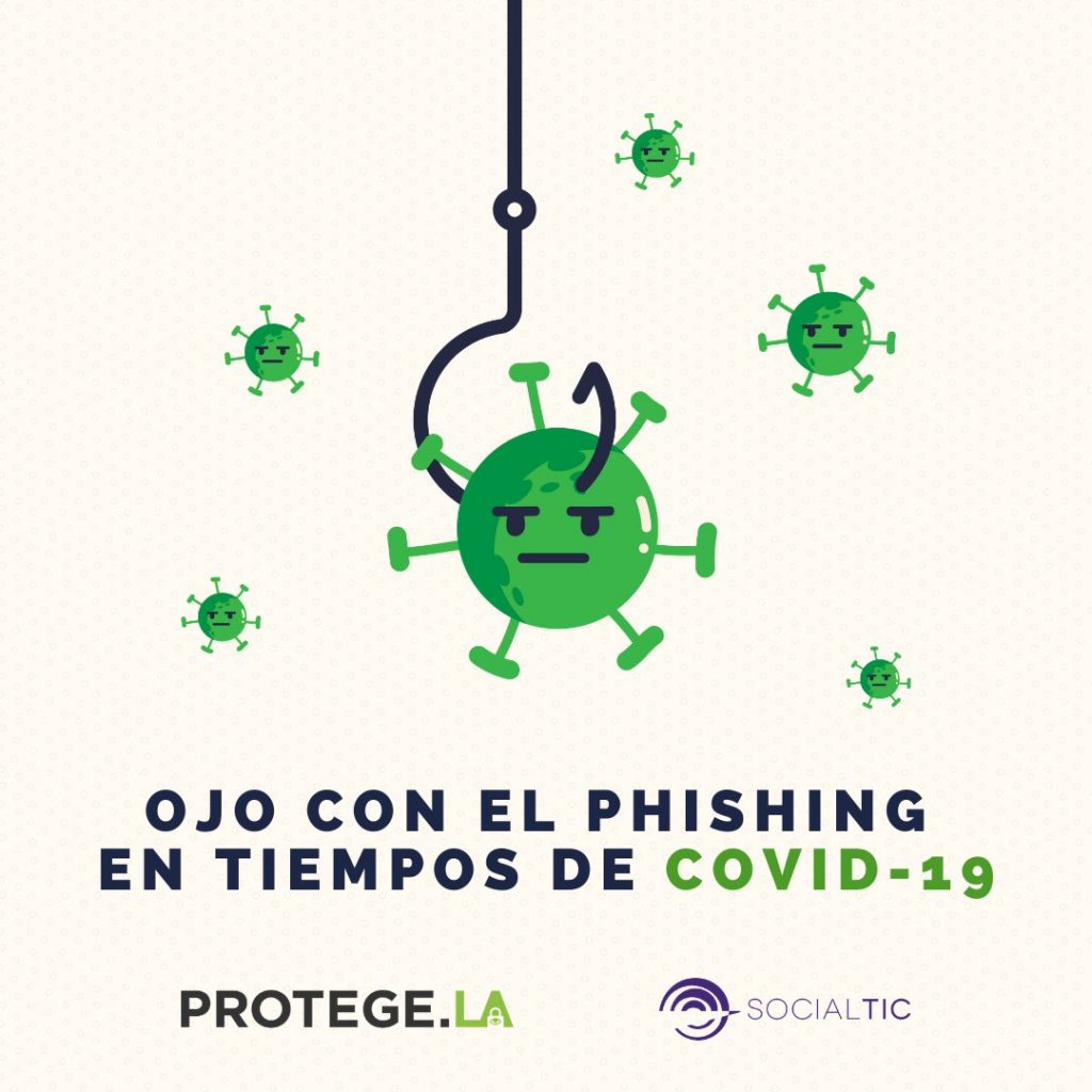 Crece el phishing relacionado con el Covid-19