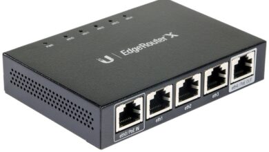 Router Switch 5 puertos Ubiquiti Edgerourter x
