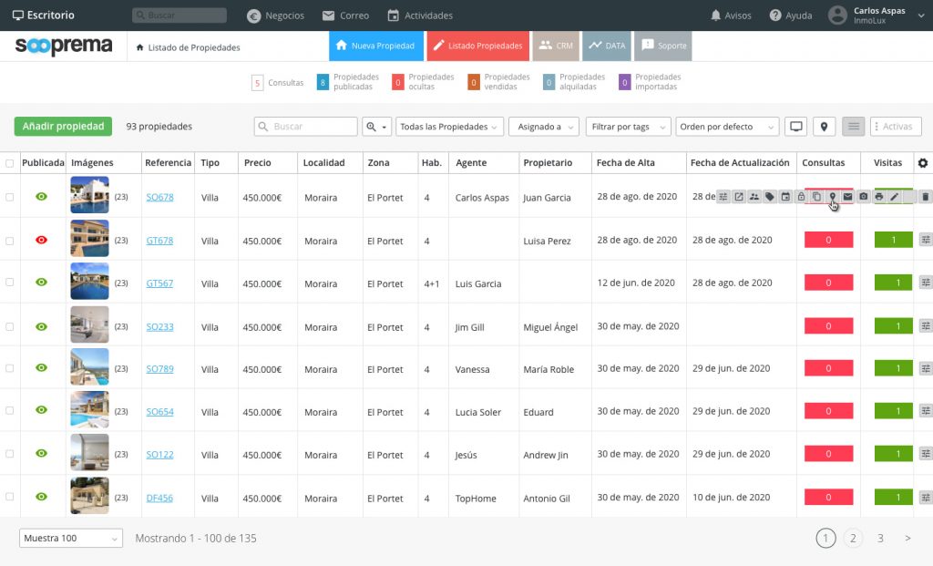 Sooprema: CRM para el sector Inmobiliario