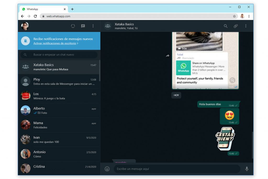 Whatsapp prepara el lanzamiento de una nueva función para su versión de escritorio