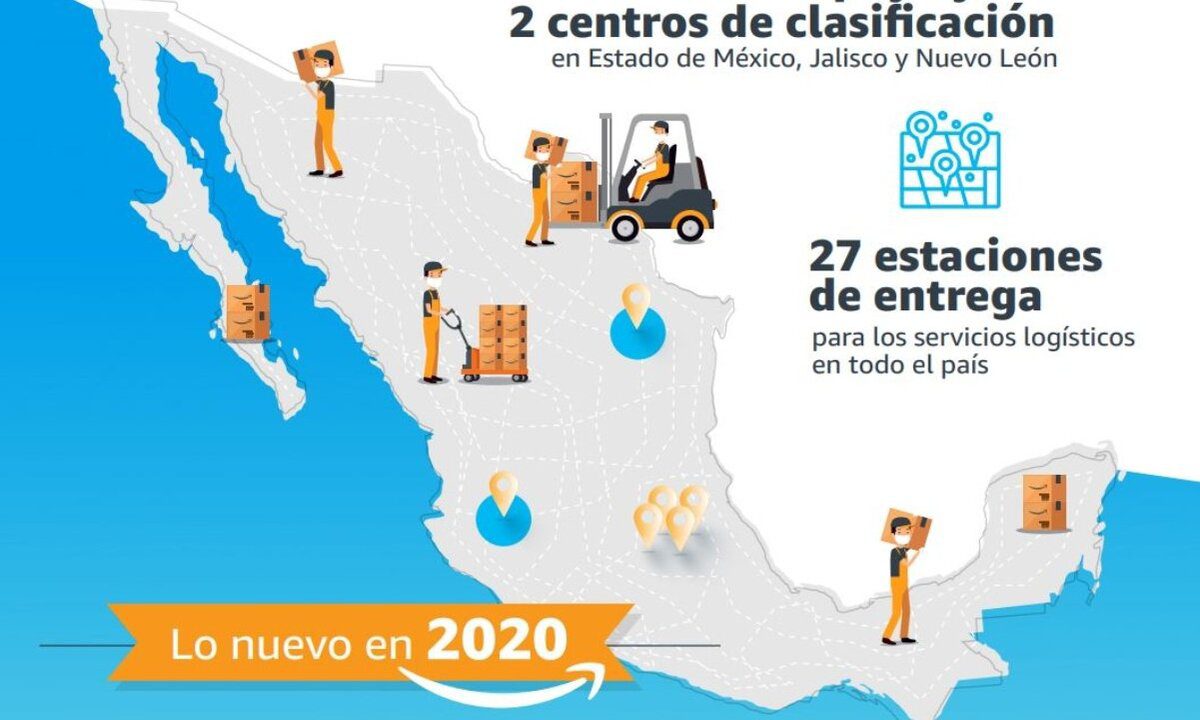 Amazon en plan de expansión en México