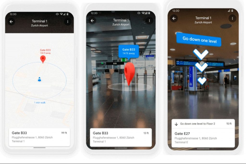 Google y su nueva función de realidad aumentada con Live View