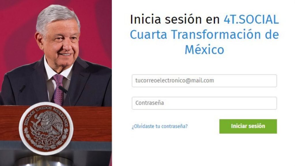 México: 4T.Social la red social impulsada por el presidente mexicano