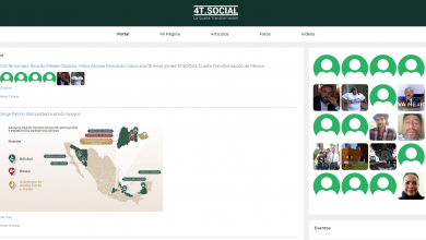 México: 4T.Social la red social impulsada por el presidente mexicano