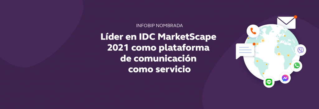 Infobip nombrado líder en IDC MarketScape 2021