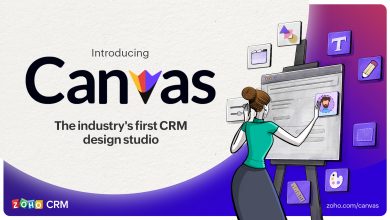 Zoho lanza Canvas, el primer estudio de diseño de la industria en rediseñar la experiencia de CRM para empresas