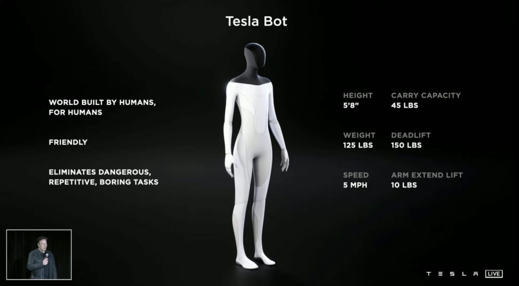 Optimus, el robot humanoide de Tesla