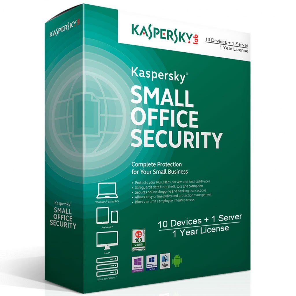 Kaspersky Small Office Security: Protección de datos eficaz