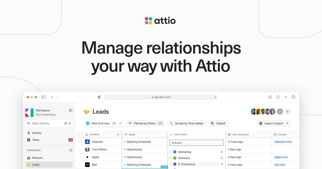 Attio quiere construir el CRM para la generación Airtable