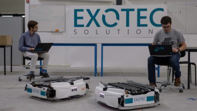 Robots asistentes de Exotec