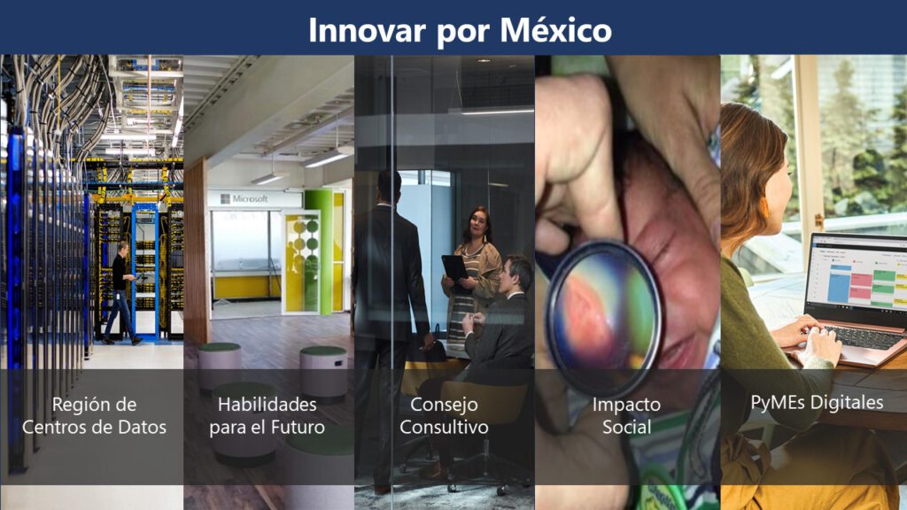 Microsoft y su plan Innovar por México