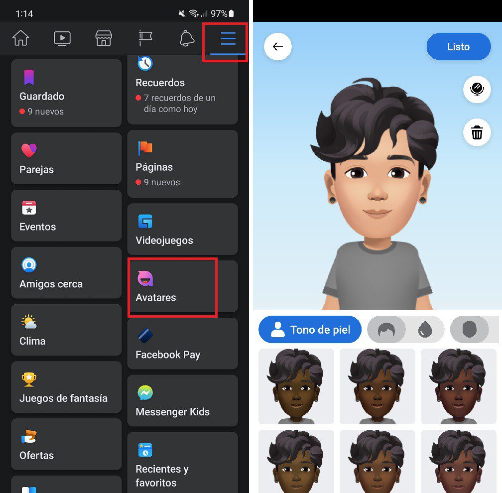 Messenger y Facebook permitirán crear un avatar en 3D