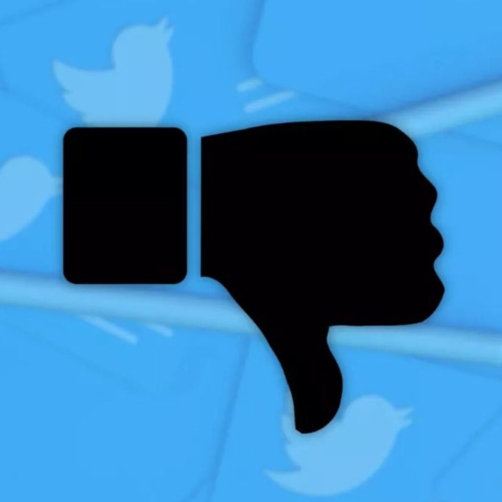 El botón “no me gusta” de Twitter