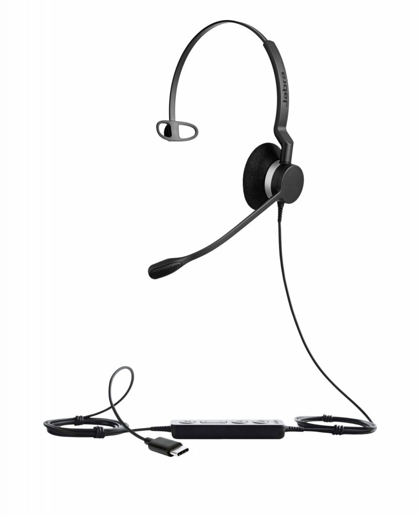 Auriculares con micrófono Jabra Biz 2300 USB UC Duo